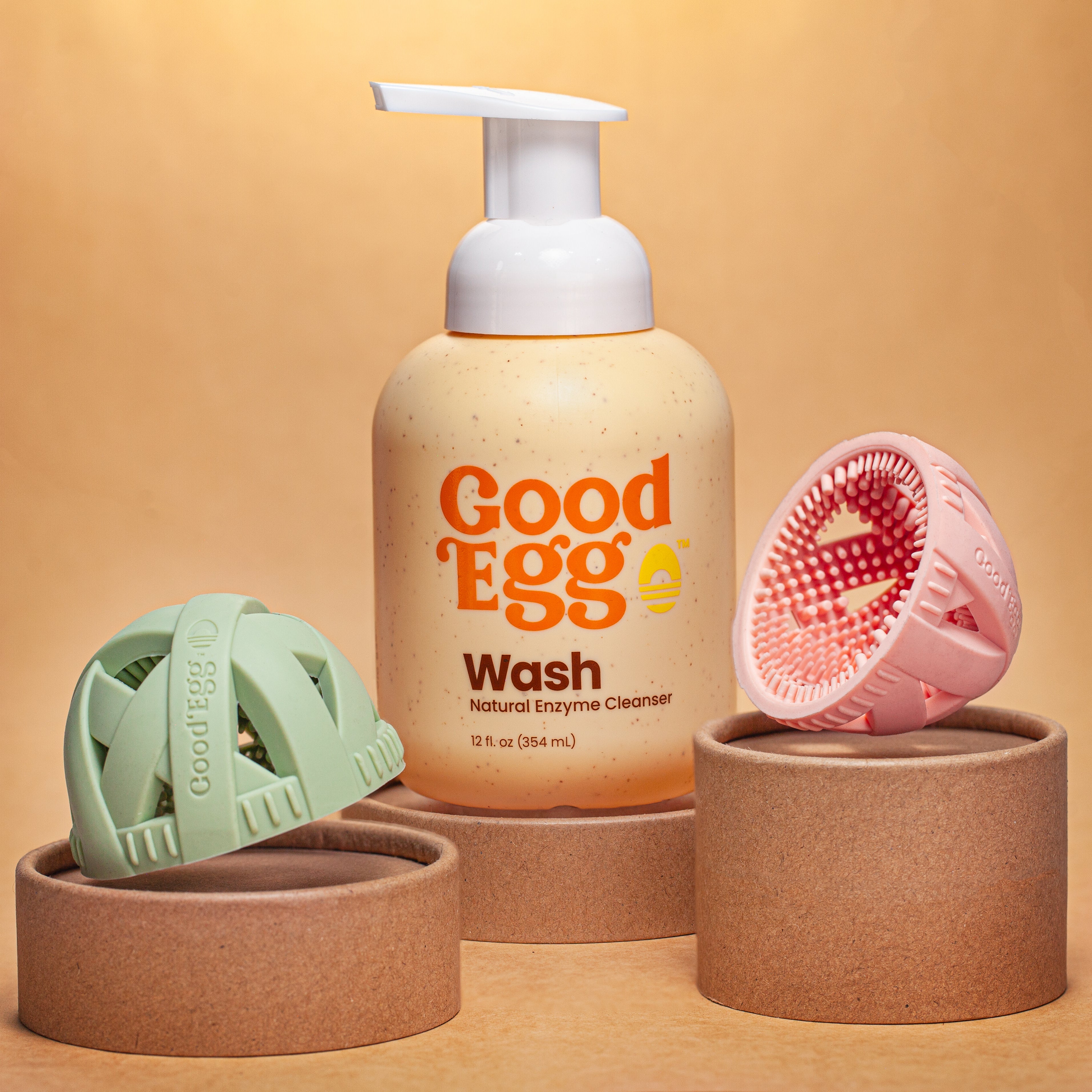 Flock Essentials Pack - Original Egg Brush™ Washing Cleaning