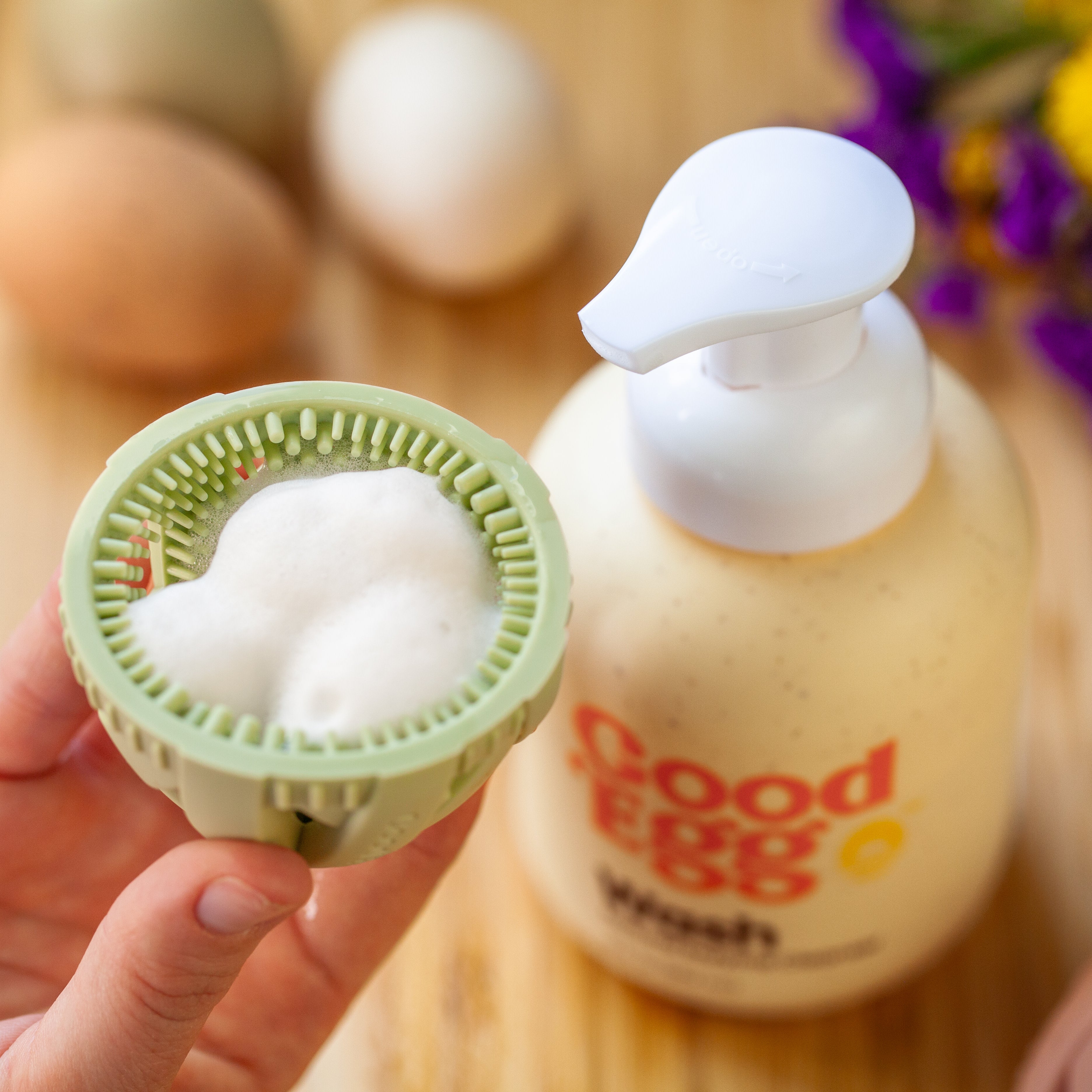 The Full Eggcellent Kit - Original Egg Brush™ Washing Cleaning