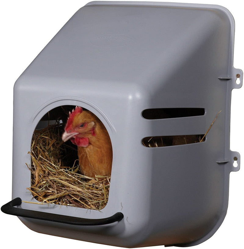 6 Pack Of Large wall mount poly egg nesting boxes