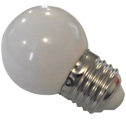 WHITE LED 1 watt brooder attraction bulb