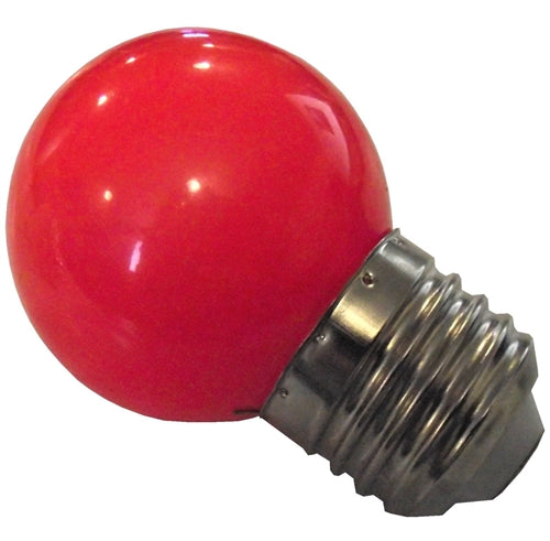 Red LED 1 watt brooder attraction bulb