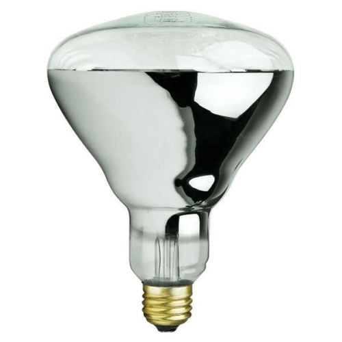 125 watt Infrared CLEAR heat lamp light bulb