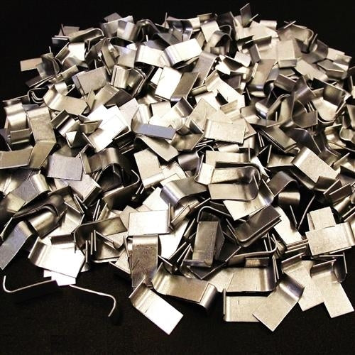 5 pounds of galvanized wire cage J-Clips