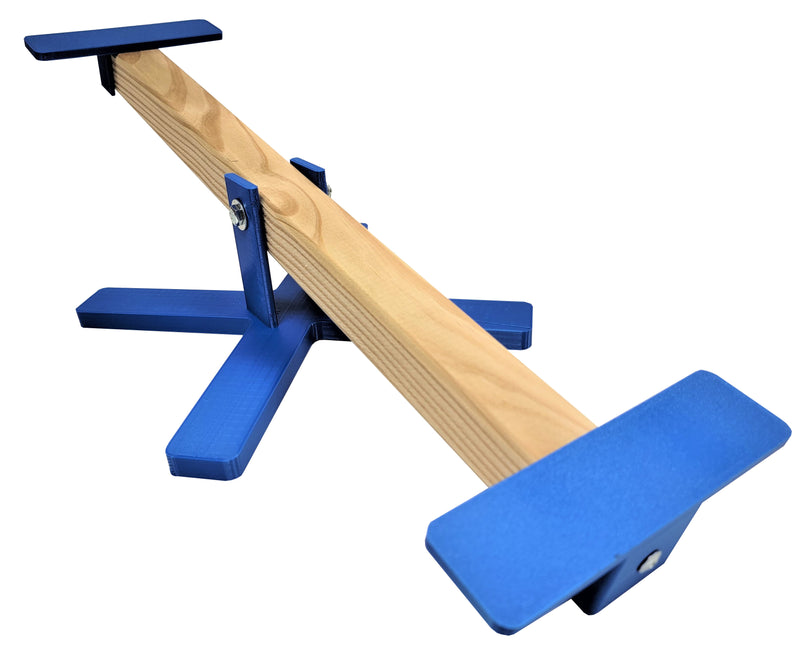 22 Inch Long Blue Chicken Teeter Totter Seesaw Poultry Perch