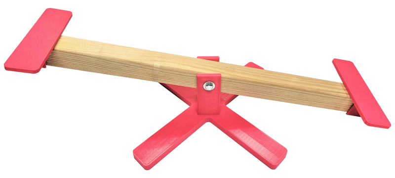 22 Inch Long Pink Chicken Teeter Totter Seesaw Poultry Perch