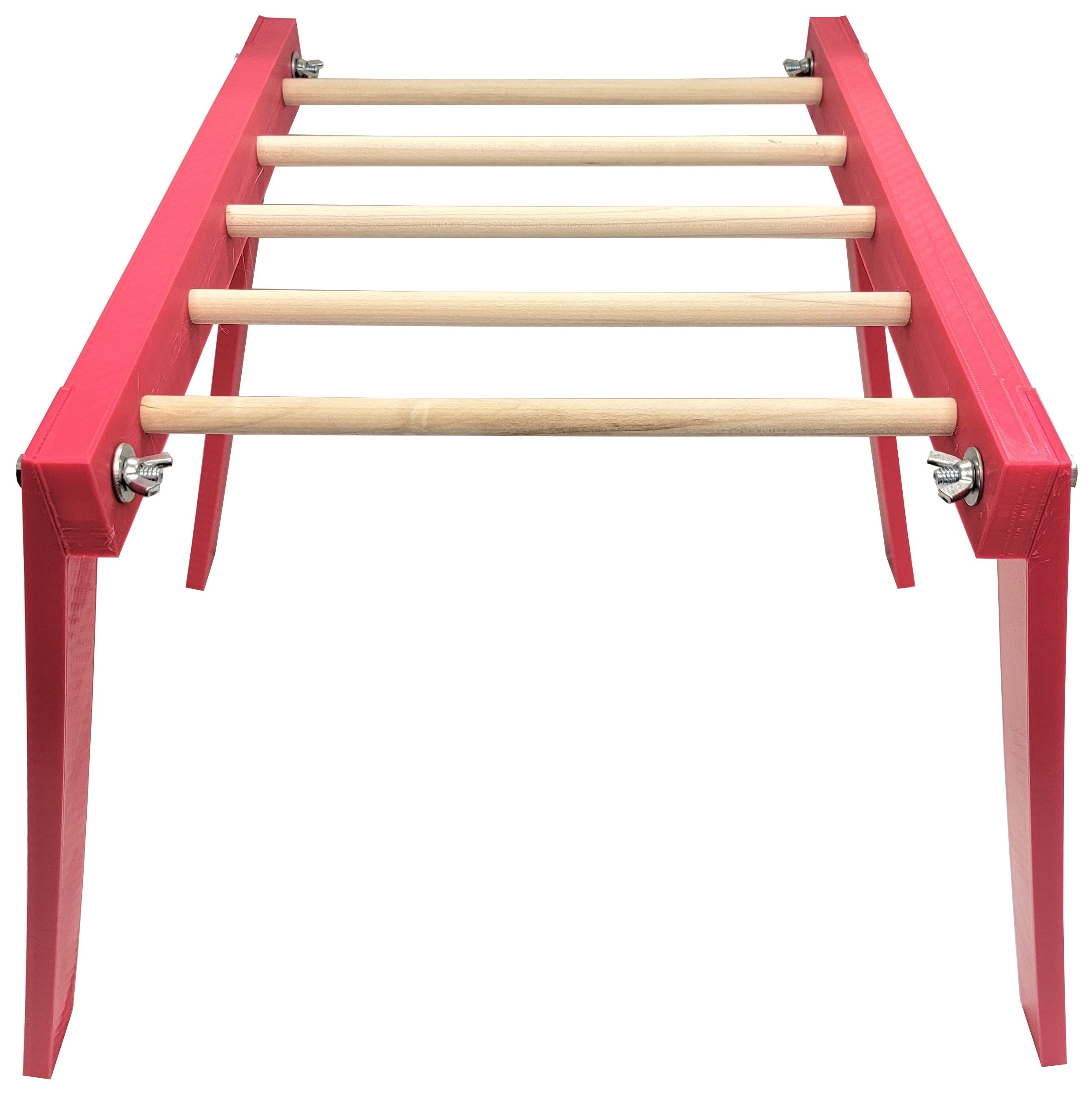 20.5 Inch Long Pink Chicken Monkey Bars Poultry Perch