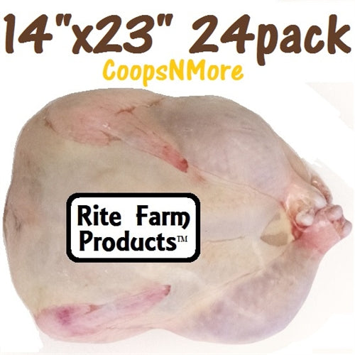 24 pack of 14"x23" Turkey Shrink Bags Poultry Freezer