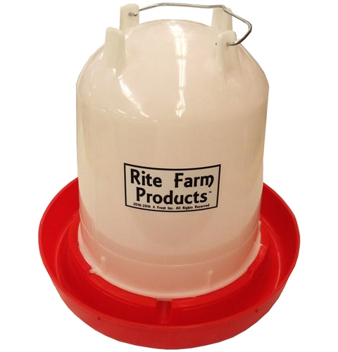 COMBO Large Rite Farm Products Feeder & Waterer