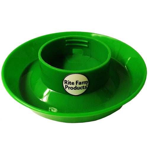 Rite Farm Products Green Chick Waterer & Quart Jar