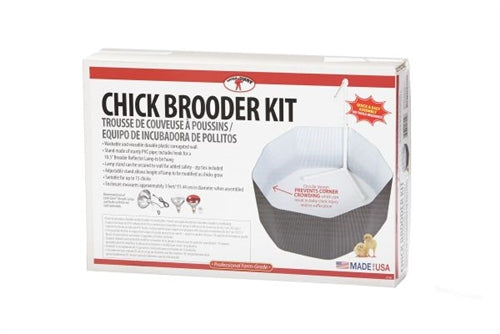 Deluxe Chick Brooder Kit With Corral, Lamp Stand, Lamp, & Bulb