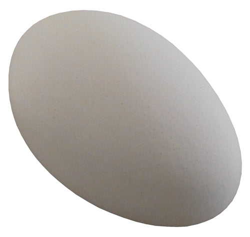 3 Pack White ceramic dummy Goose Duck size egg