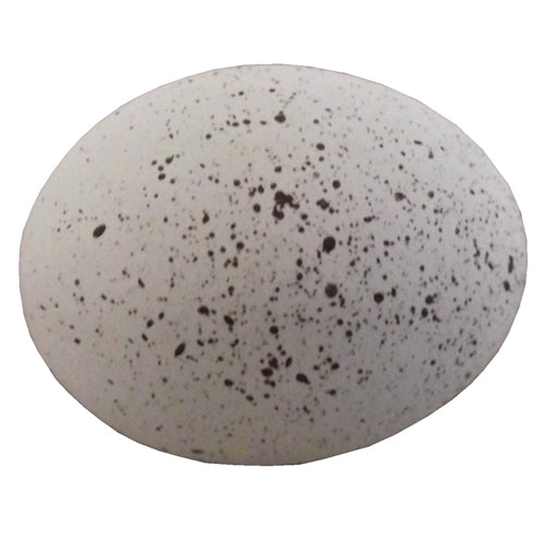 3 Pack of Speckled ceramic dummy Bird Quail size eggs