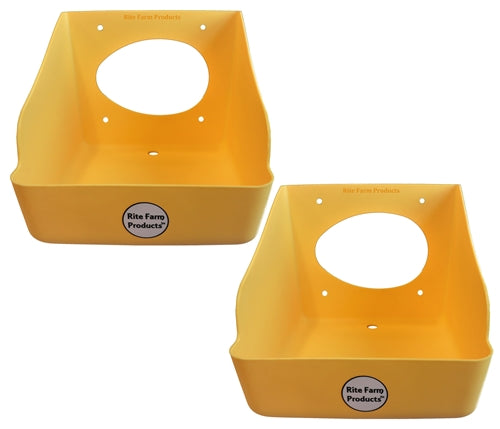 2 Pack Of Poly Nesting Boxes For Chicken And Poultry Egg Laying