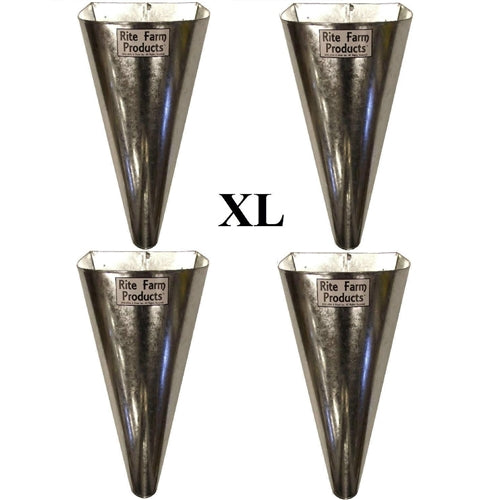 4 Pack of Extra Large restraining processing killing cone poultry turkey goose kill