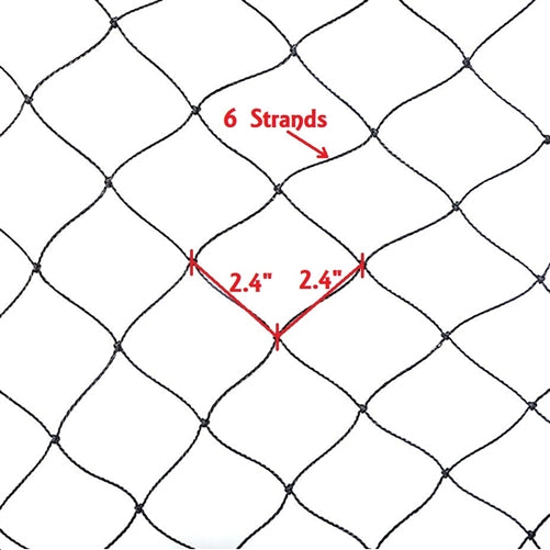 6x50 Anti Bird Netting Poultry Aviary Net