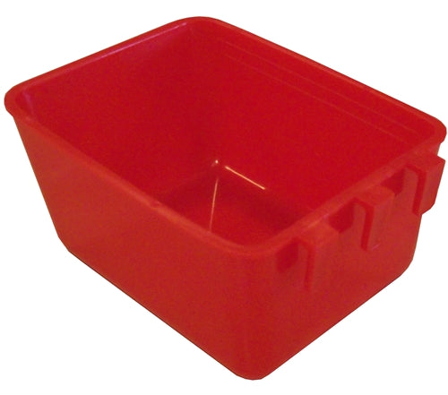 12oz Cage Cup Square Feeder or Water Drinker, Treats