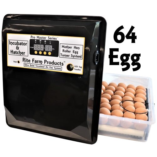 Rite Farm Products Pro Master Series 64 Chicken Egg Incubator