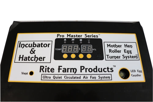 Rite Farm Products Pro Master Series 120 Chicken Egg Incubator