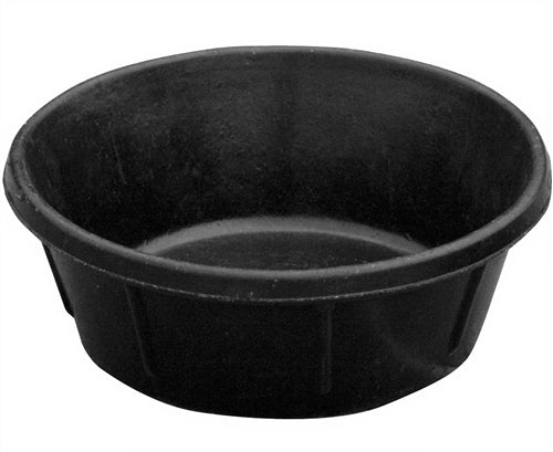 LITTLE GIANT 3 Pack of Corded Rubber Feed Pans, 8 Quart Capacity Each, for  Dogs, Sheep, Pigs, and Other Animals