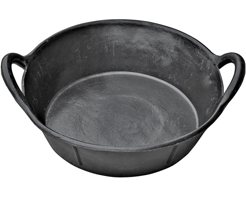 3-Gallon Rubber Feed Pan