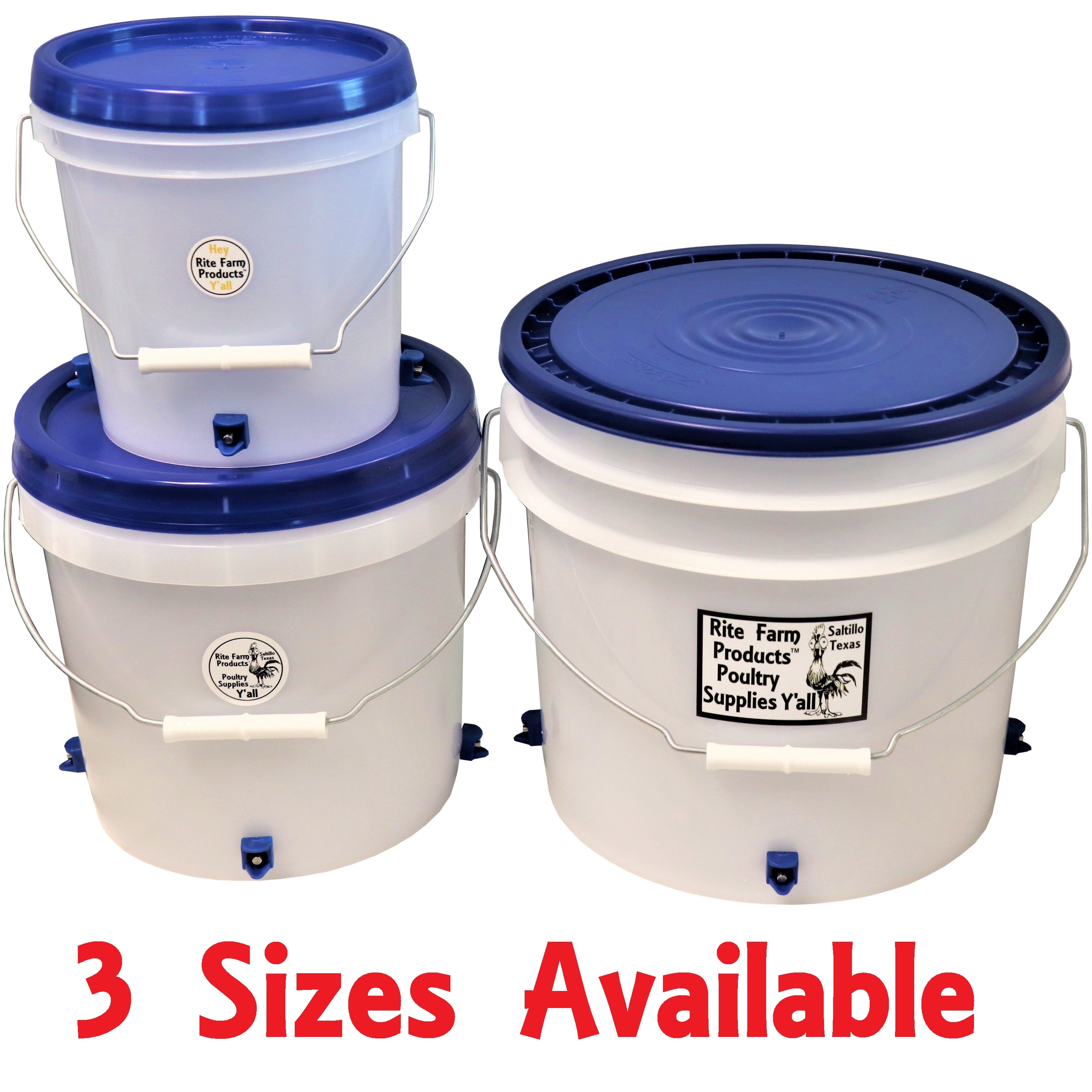 3.5 gallon chicken waterer with 4 poultry nipple drinker stations